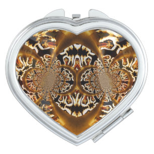 Compact Mirror Spirit Face