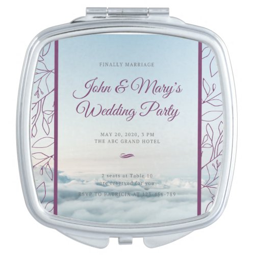 compact mirror wedding gifts