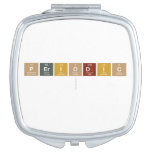 Periodic   Compacte Spiegel Make-up Spiegeltjes