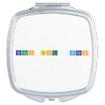 capas tectónicas  Compacte Spiegel Make-up Spiegeltjes