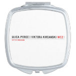 Ulica Perice i Viktora Kirčanski  Compacte Spiegel Make-up Spiegeltjes
