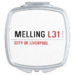 Melling  Compacte Spiegel Make-up Spiegeltjes