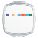 Be C Reative     Compacte Spiegel Make-up Spiegeltjes