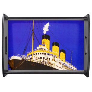 Compagnie De Navigation Sud Atlantique Serving Tray