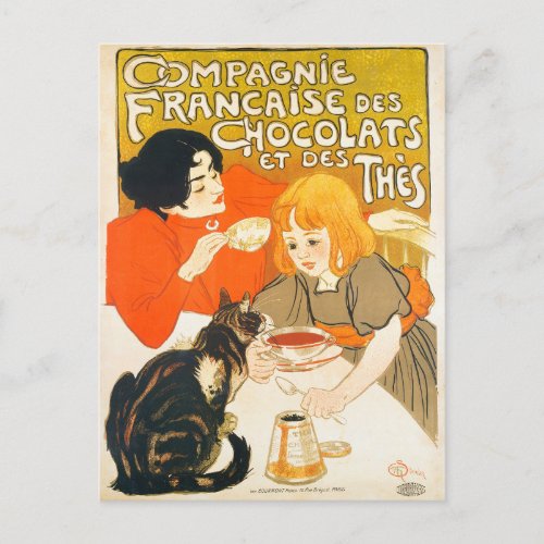 Compagnie Franaise des Chocolats et des Ths _  Postcard