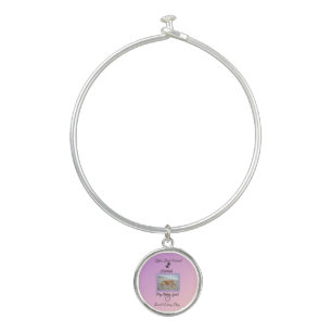 Companion Love Pawprint Bangle Bracelet