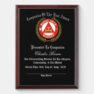 Companion of the year Award Plaque