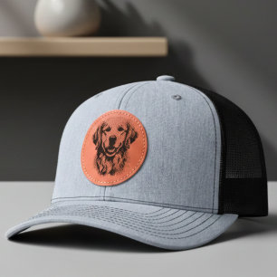Companion Portrait Leather Patch Hat