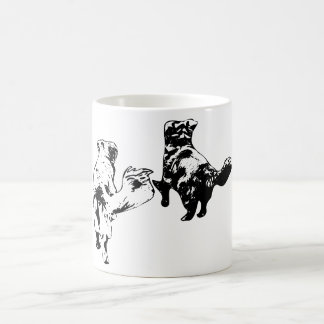 Companions Ahead in Autumn Light Coffee Mug
