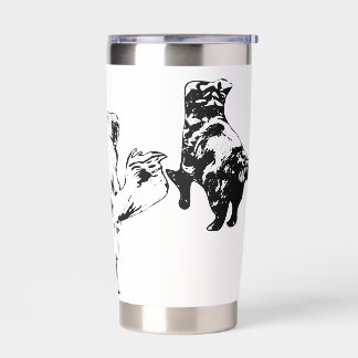 Companions Ahead in Autumn Light Insulated Tumbler