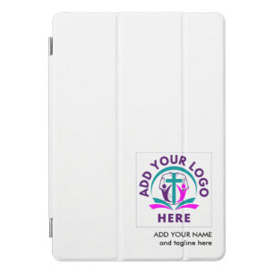 Company ADD YOUR LOGO Business Church Merchandise iPad Pro Cover