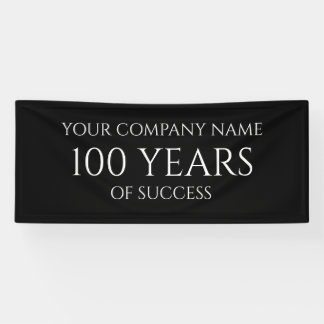 Company Anniversary Custom Business Banner
