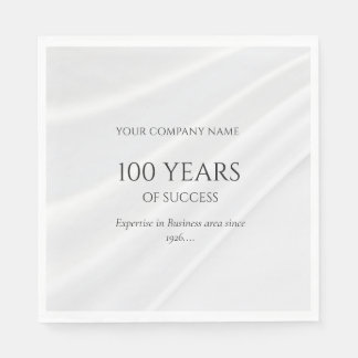 Company Anniversary Custom Business Napkins