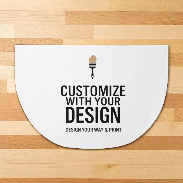 Company Branded Custom Minimalist Personalized  Doormat (Creator Uploaded)