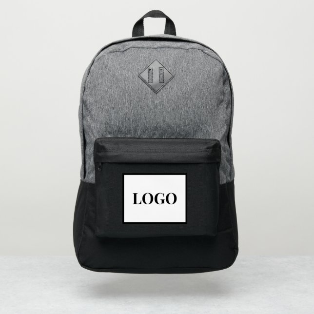 Company Business Add Logo Custom Port Authority® Backpack (Front)