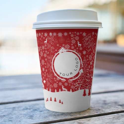 Company Business Christmas Paper cup