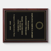 Company Business Gold Employee Service Award | Zazzle