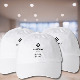 Company Business Logo Celebrating # Years Custom Hat