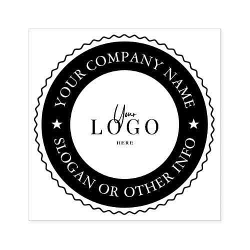 Company Business Logo Custom Rubber Stamp