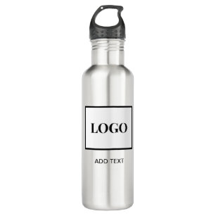 Company Business Logo Stainless Steel Water Bottle