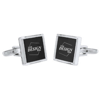 Company Business Name Design Your Own Cufflinks