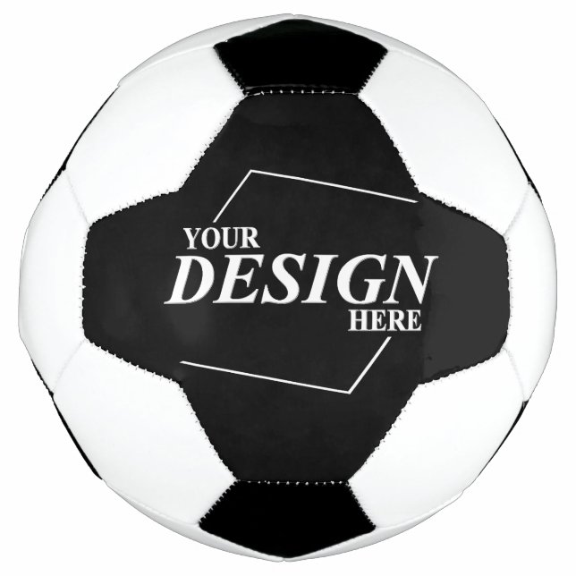 Company Business Name Design Your Own   Soccer Ball (Front)