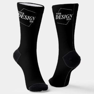 Company Business Name Design Your Own   Socks
