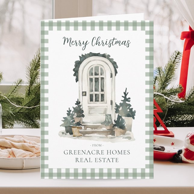 Company Christmas Card Realtor Holiday Card (Creator Uploaded)