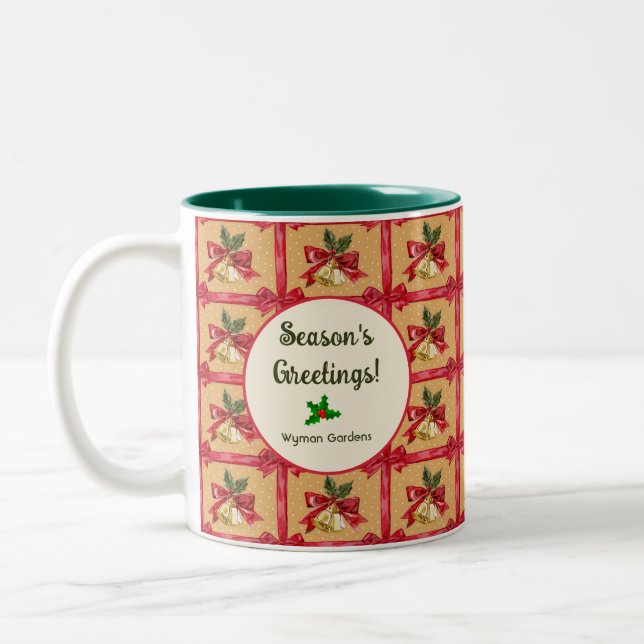 Company Christmas Cheer Mug (Left)