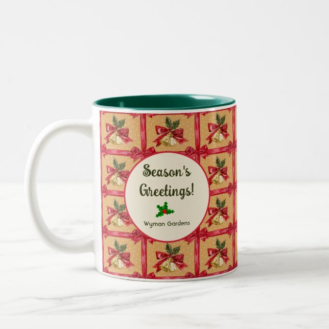 Company Christmas Cheer Mug (Left)