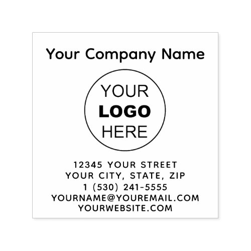 Company Contact Self_inking Stamp