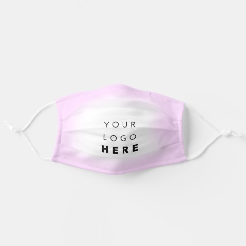 Company Custom Logo Pink White Ccovid19 Adult Cloth Face Mask