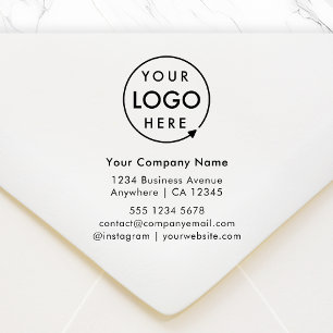 Company Details Stamp Business Address Logo