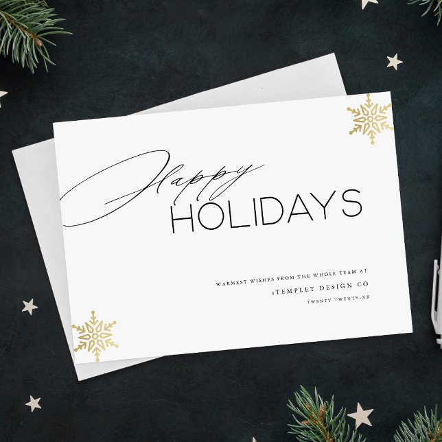 Company Happy Holidays Business Christmas Cards (Creator Uploaded)