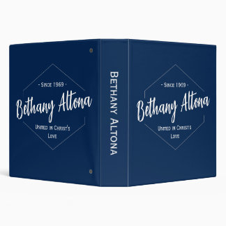 Company Logo 3 Ring Binder