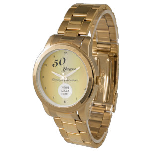Company Logo 50 years of Service Watch