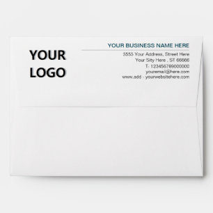 Company Logo Address Business Envelope Template