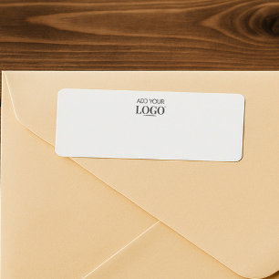 Company Logo Blank Minimalist Printable Label