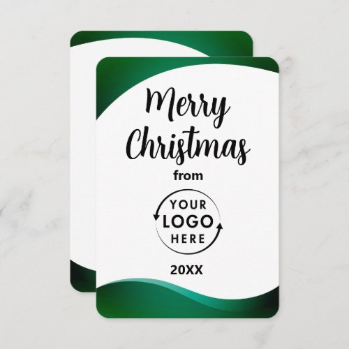Company Logo Business Christmas Greeting Cards