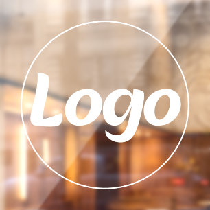 Company Logo Business Custom Window Cling
