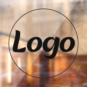 Company Logo Business Custom Window Cling