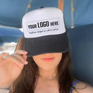 Company Logo Business Employee Client Staff Custom Trucker Hat