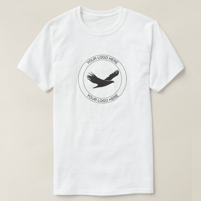 Company Logo Business Logo Custom School Logo T-Shirt (Design Front)