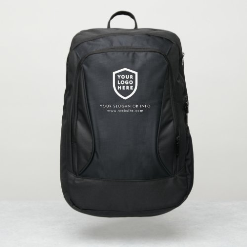 Company Logo  Business Professional Corporate  Port Authority Backpack