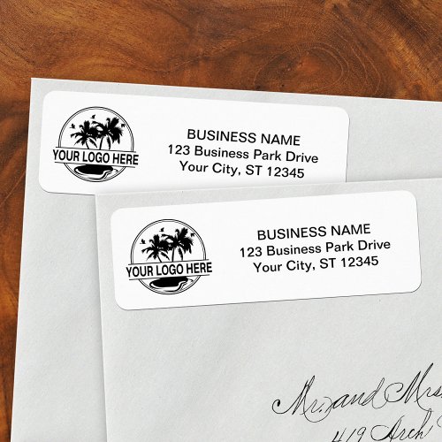 Company Logo Business Return Address Label