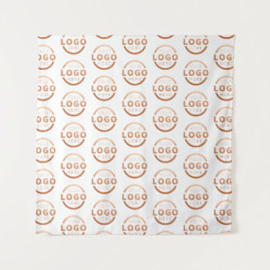 Company Logo Business Video Conference Backdrop