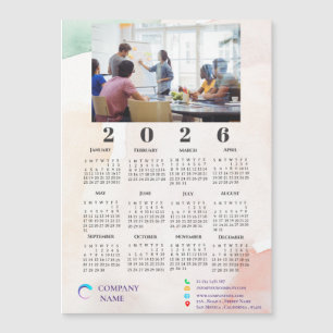 Company Logo Corporate 2026 Photo Calendar
