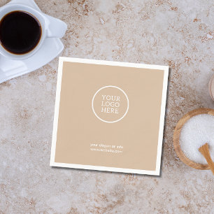 Company Logo  Corporate Paper napkins