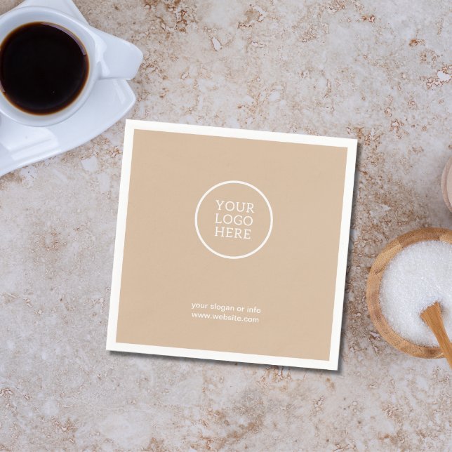 Company Logo  Corporate Paper napkins (Creator Uploaded)