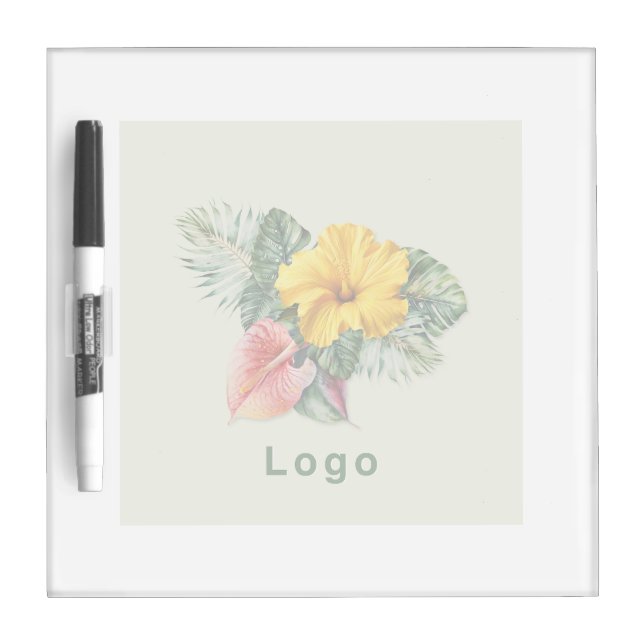 Company Logo Custom Dry Erase Board (Front)